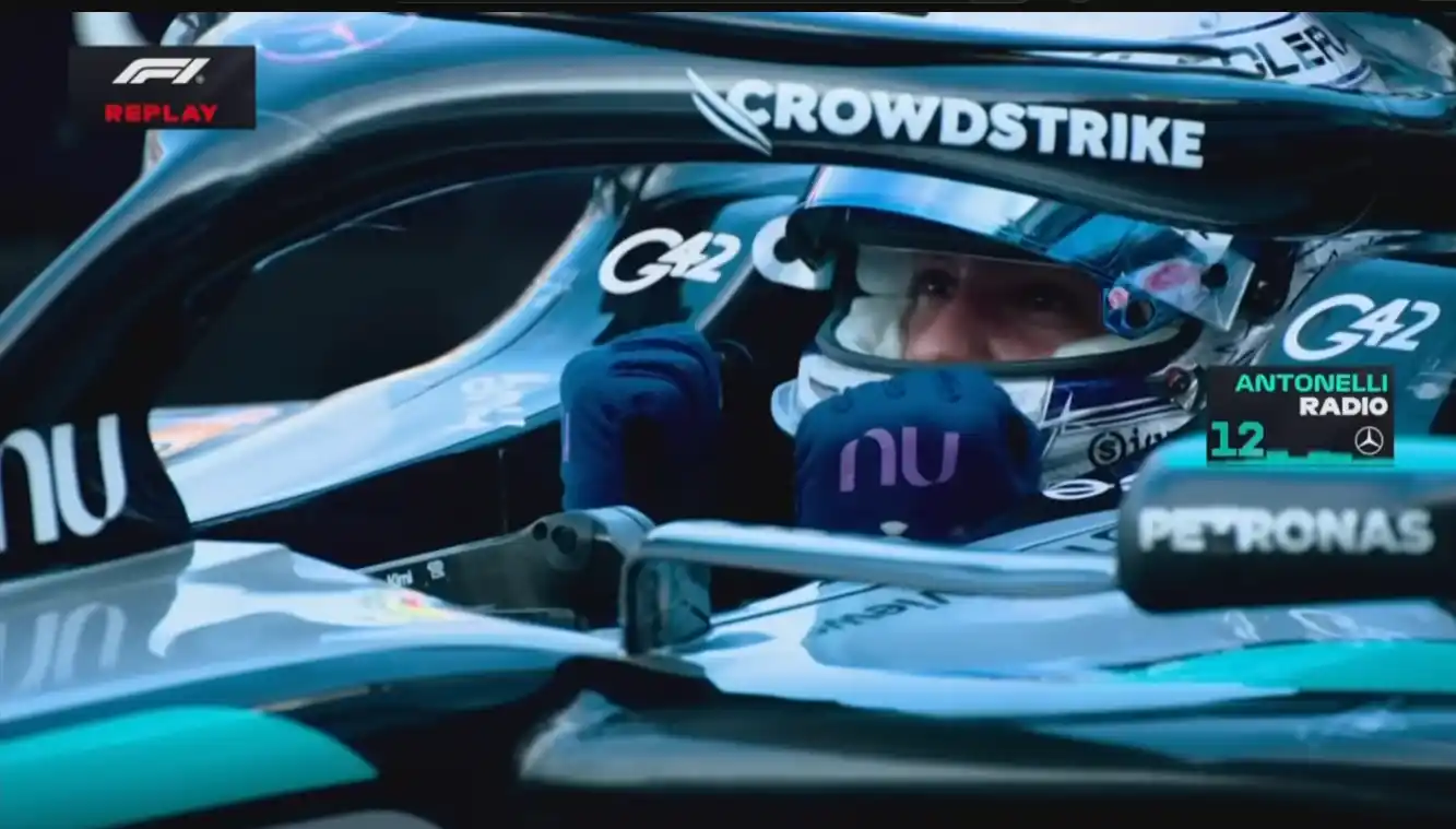 Captura de pantalla ANTONELLI AGIGANTA SU FIGURA EN LA TEMPORADA 2026 DE F1