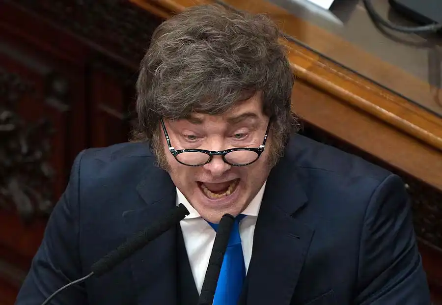 Milei en la apertura de sesiones del Congreso 2026 (Noticias Argentinas)
